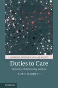 Cover: Duties to Care - Cambridge University Press