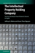 Cover: The Intellectual Property Holding Company - Cambridge University Press