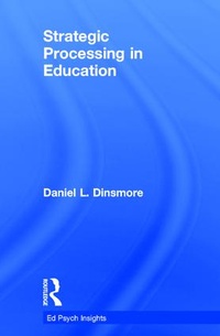 Bild: Strategic Processing in Education - Routledge
