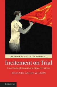 Enlarge image Cover: Incitement on Trial - Cambridge University Press