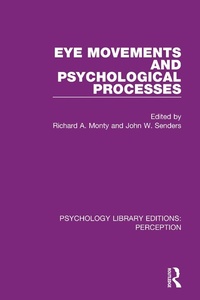 Abbildung von: Eye Movements and Psychological Processes - Routledge