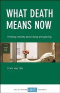 Cover: What Death Means Now - Policy Press