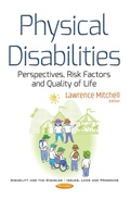 Cover: Physical Disabilities: Perspectives, Risk Factors and Quality of Life - Nova Science Publishers