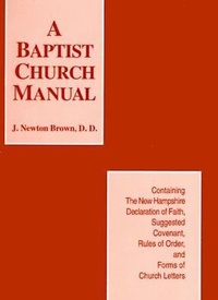 Abbildung von: Baptist Church Manual, the - Judson Press