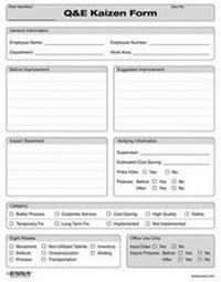Abbildung von: Quick and Easy Kaizen Forms - Enna