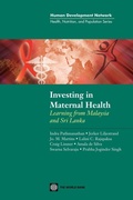 Cover: Investing in Maternal Health in Malaysia and Sri Lanka - World Bank Publications