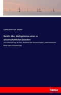 Cover: Bericht ueber die Ergebnisse einer zu wissenschaftlichen Zwecken - Hansebooks