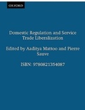 Cover: Domestic Regulation and Service Trade Liberalization - World Bank Publications