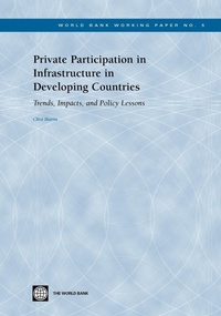 Enlarge image Cover: Private Participation in Infrastructure in Developing Countries - World Bank Publications