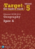 Cover: Target Grade 5 Edexcel GCSE (9-1) Geography Spec A Intervention Workbook - Pearson Education Limited