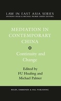 Abbildung von: Mediation in Contemporary China: Continuity and Change - Wildy, Simmonds and Hill Publishing
