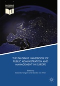 Cover: The Palgrave Handbook of Public Administration and Management in Europe - Palgrave Macmillan