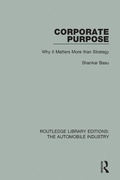 Cover: Corporate Purpose - Routledge