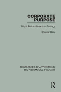 Abbildung von: Corporate Purpose - Routledge