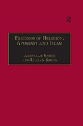 Cover: Freedom of Religion, Apostasy and Islam - Routledge