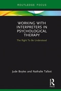 Cover: Working with Interpreters in Psychological Therapy - Routledge