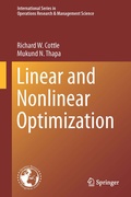 Cover: Linear and Nonlinear Optimization - Springer
