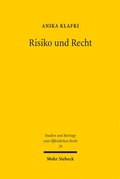 Cover: Risiko und Recht - Mohr Siebeck