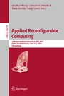 Cover: Applied Reconfigurable Computing - Springer