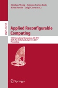 Cover: Applied Reconfigurable Computing - Springer