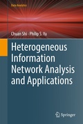 Cover: Heterogeneous Information Network Analysis and Applications - Springer