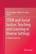 Cover: STEM and Social Justice: Teaching and Learning in Diverse Settings - Springer