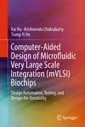 Cover: Computer-Aided Design of Microfluidic Very Large Scale Integration (mVLSI) Biochips - Springer