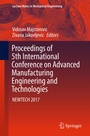Cover: Proceedings of 5th International Conference on Advanced Manufacturing Engineering and Technologies - Springer