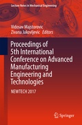 Cover: Proceedings of 5th International Conference on Advanced Manufacturing Engineering and Technologies - Springer
