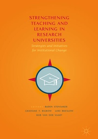 Enlarge image Cover: Strengthening Teaching and Learning in Research Universities - Palgrave Macmillan