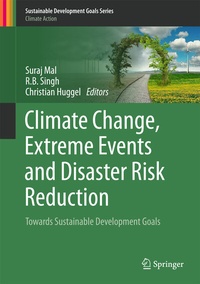 Enlarge image Cover: Climate Change, Extreme Events and Disaster Risk Reduction - Springer