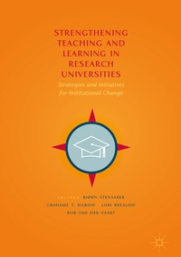 Enlarge image Cover: Strengthening Teaching and Learning in Research Universities - Palgrave Macmillan