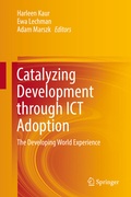 Cover: Catalyzing Development through ICT Adoption - Springer