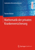 Cover: Mathematik der privaten Krankenversicherung - Springer Spektrum
