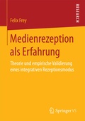 Cover: Medienrezeption als Erfahrung - Springer VS