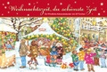 Cover: Weihnachtszeit, du sch&ouml;nste Zeit. Ein Windlicht-Adventskalender mit 24 T&uuml;rchen - Kaufmann Verlag