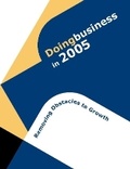Cover: Doing Business in 2005 - World Bank Publications
