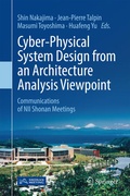 Cover: Cyber-Physical System Design from an Architecture Analysis Viewpoint - Springer