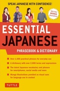 Cover: Essential Japanese Phrasebook & Dictionary - Tuttle Publishing