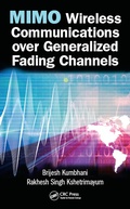 Cover: MIMO Wireless Communications over Generalized Fading Channels - CRC Press