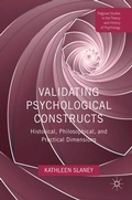 Bild: Validating Psychological Constructs - Palgrave Macmillan