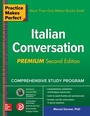 Cover: Practice Makes Perfect: Italian Conversation, Premium Second Edition - McGraw Hill LLC