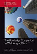 Cover: The Routledge Companion to Wellbeing at Work - Routledge