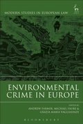 Abbildung von: Environmental Crime in Europe - Hart Publishing