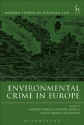 Abbildung von: Environmental Crime in Europe - Hart Publishing