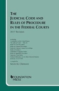 Cover: The Judicial Code and Rules of Procedure in the Federal Courts - Foundation Press