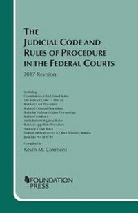 Enlarge image Cover: The Judicial Code and Rules of Procedure in the Federal Courts - Foundation Press