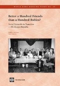 Cover: Better a Hundred Friends than a Hundred Rubles? - World Bank Publications