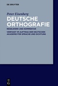 Cover: Deutsche Orthografie - De Gruyter