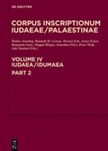 Cover: Corpus Inscriptionum Iudaeae/Palaestinae / Iudaea / Idumae, Part 2: 3325-3978 - De Gruyter